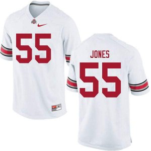 Men's Ohio State Buckeyes #55 Matthew Jones White Nike NCAA College Football Jersey Top Quality AWL0244QL